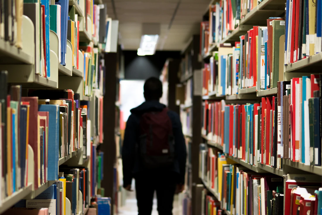 Students sharing ideas on a university campus